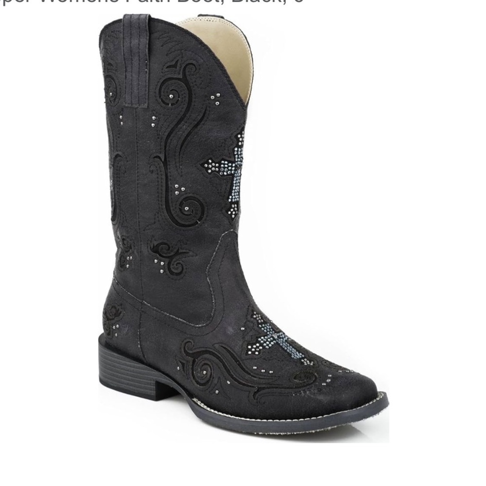 NWT Roper Wear The West Cowgirl Faith Boots Size 11